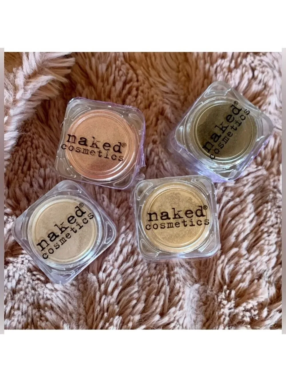NIB Sealed Naked Cosmetics Special Edition 4-pc Pigment Collection #NC-C04-02